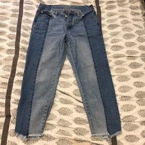 American Eagle two toned above the ankle pants